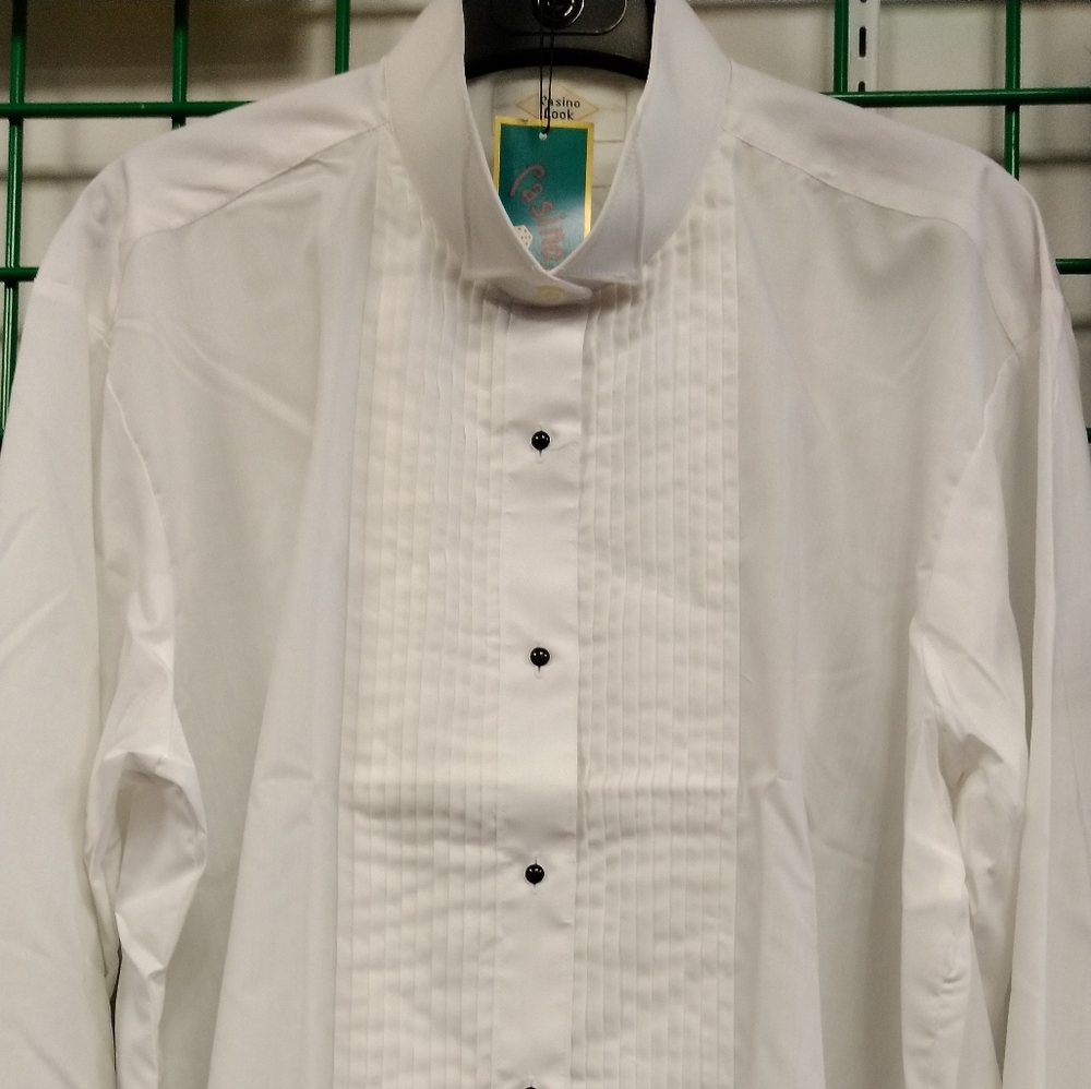 1 price/2pcs Casino Look texedo shirt NWOT